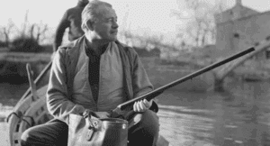 Ernest Hemingway in Venice