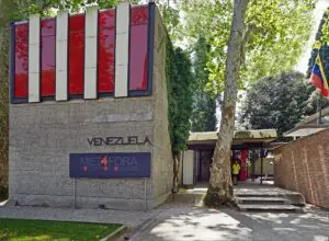 Carlo Scarpa-designed Venezuelan Pavilion at the Venice Biennale Giardini