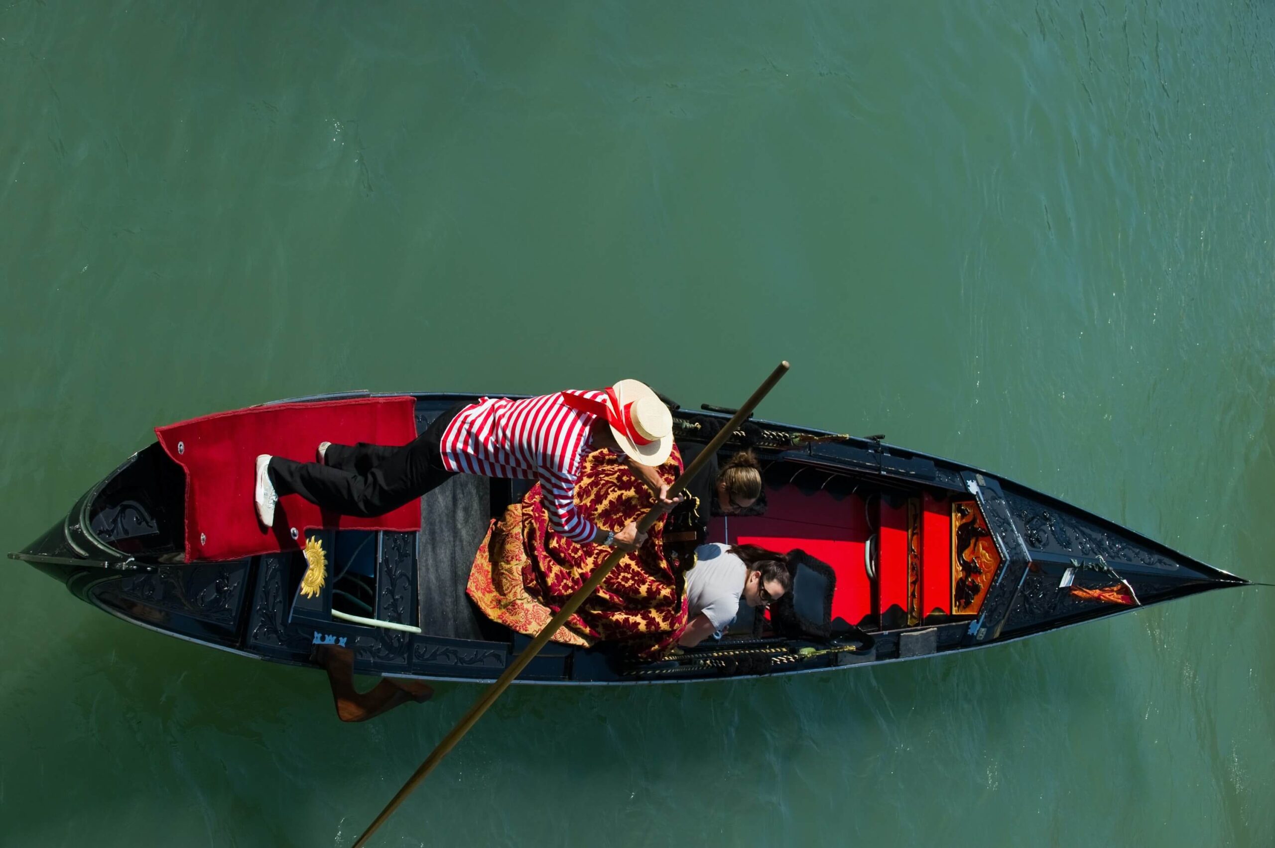 venice gondola by marco secchi