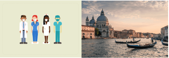 free 1 hr tour for covid doctors in venice inlay