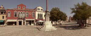 Campo Santa Margherita in Venice, a traditional neighborhood square for a relaxed Sunday walk